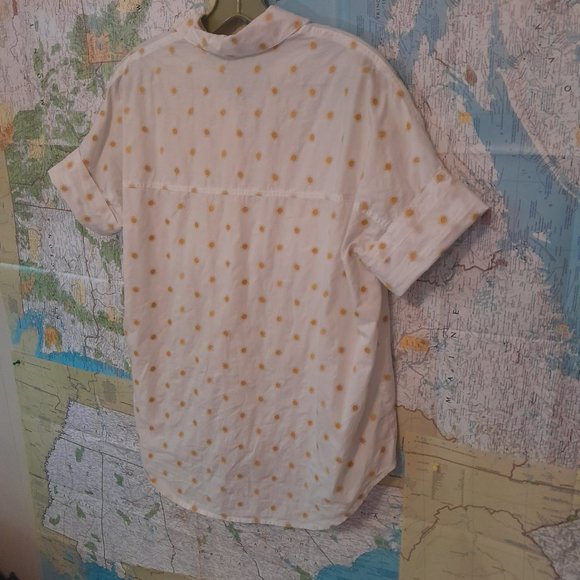 Madewell Embroidered Sun Shirt XS - Picture 3 of 7